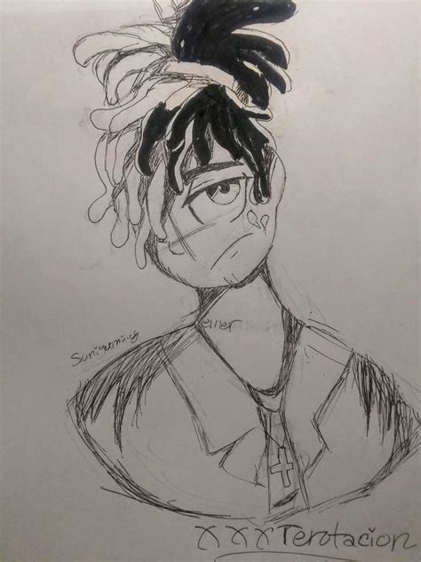 Pen Doodle Of Xxxtentacion Xxxtentacionfans Amino