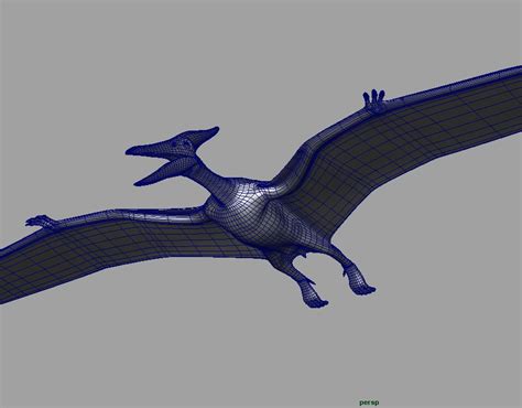 Pteranodon Jurassic Park 3d Model