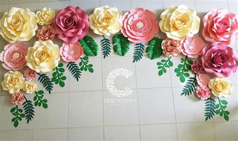 Paper Flowers Backdrop Best Flower Site