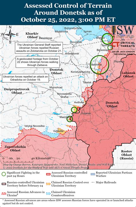 Russian Offensive Campaign Assessment, October 25 | Institute for the ...