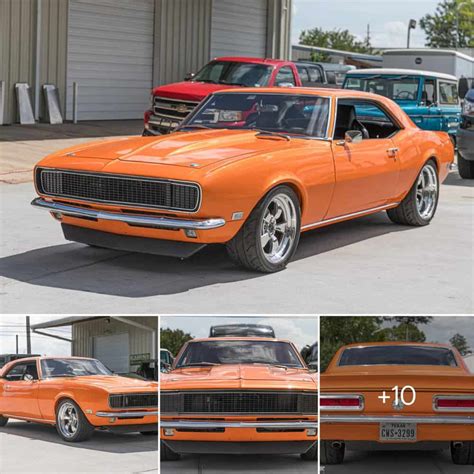 Unveiling The Timeless Power Of The 1968 Chevrolet Camaro Daily BB News