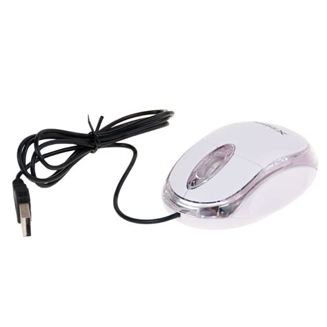 Mouse Optic Cu Fir EXTREME Alb Transparent EMAG Ro