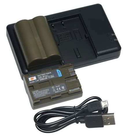 Dste Dual Slot Charger With Pcs Bp Bp A Battery For Canon Mv I