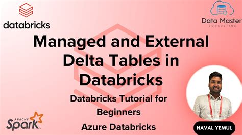 Managed And External Delta Tables In Databricks Dataframe And Spark