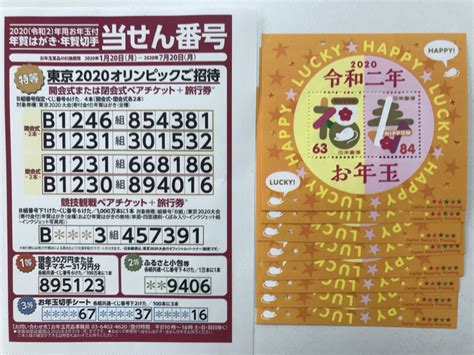 年賀状の当選番号が発表されました！ エースホームブログ