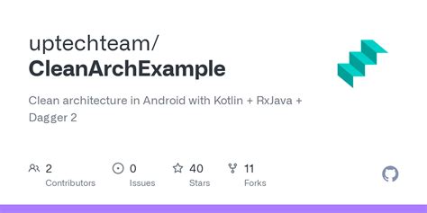 Github Uptechteam Cleanarchexample Clean Architecture In Android