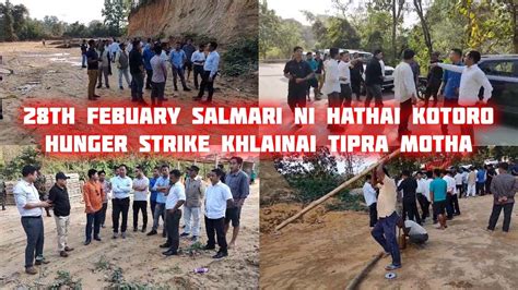 Th Febuary Salmari Ni Hathai Kotoro Hunger Strike Khlainai Tipra