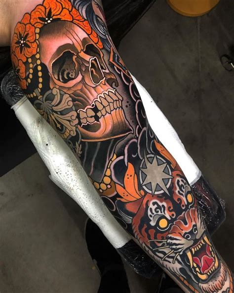 Toni Donaire Tattoo On Instagram Another Session On This Sleeve