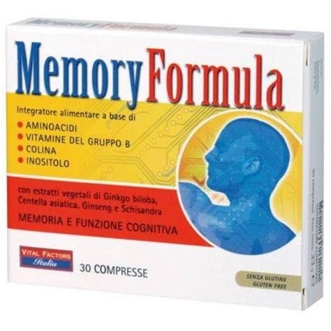 Memory Formula Integratore Alimentare Compresse