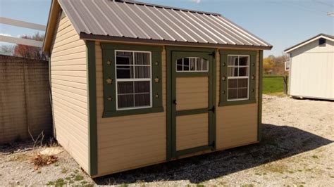 Shedhub 10x12 Garden Shed For Sale At Creekside Cabins In Shipshewana