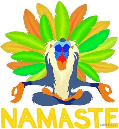 Namaste By Rachels Redbubble