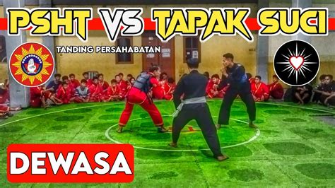 PSHT VS TAPAK SUCI BALI TANDING PERSAHABATAN KELAS DEWASA Silek22