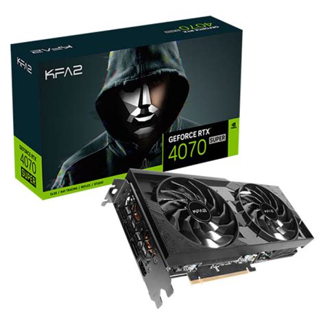 KFA2 GeForce RTX 4070 SUPER 1 Click OC 2X Cartes Graphiques KFA2 Maroc