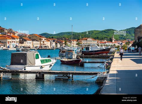 Vela Luka island Korčula Croatia Stock Photo Alamy