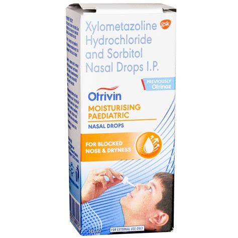 Buy Otrivin Moisturising Paediatric Nasal Drop Ml In Wholesale Price