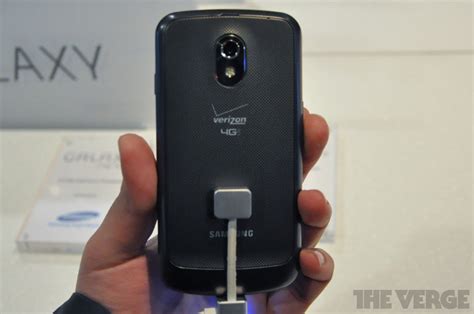 Galaxy Nexus For Verizon Wireless Hands On Photos And Preview The Verge