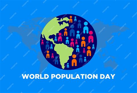 Premium Vector World Population Day July 11 Holiday Concept