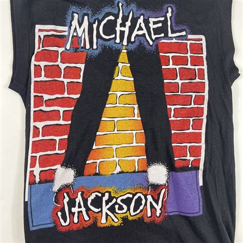 Vintage Michael Jackson Shirt S Sleeveless Thriller Gem