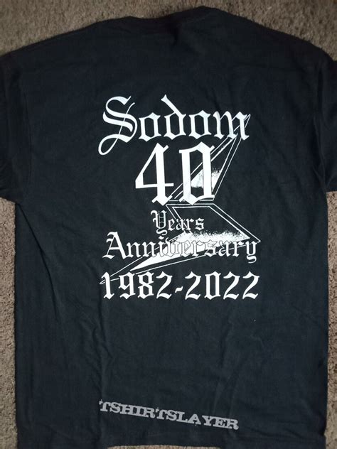 Sodom 40th Anniversary Shirt TShirtSlayer TShirt And BattleJacket Gallery