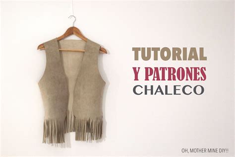 Diy Tutorial Y Patrones Chaleco Con Flecos Con Im Genes Chaleco De