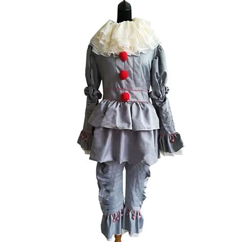 2017 Stephen King It Cosplay Costume Pennywise Costume Clown Costume ...