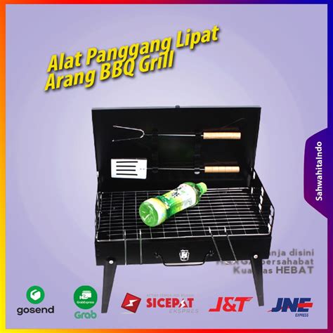 Jual Alat Panggang Lipat Arang BBQ Grill Climbing Panjat Tebing Kemping