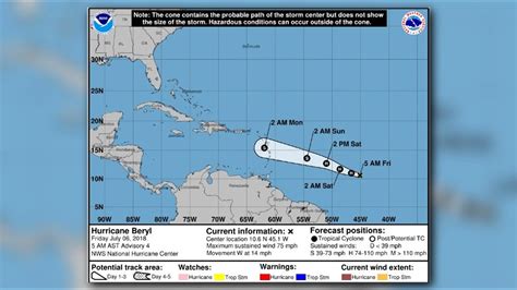 Puerto Rico Braces For Heavy Wind Rain As Hurricane Beryl Approaches