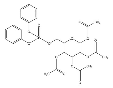 1 2 3 4 Tetra O acetyl 6 diphenylphosphoryl β D mannopyranose 108321 48 8