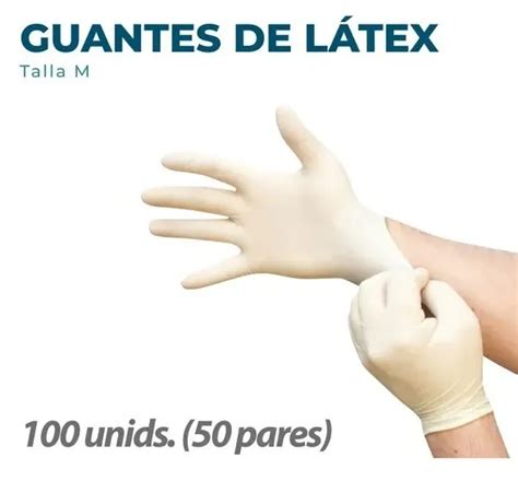 Guantes De Latex Talla M Nfe Care