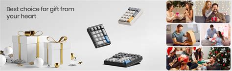 Amazon Kisnt Mechanical Number Pad Hot Swappable Wired Numpad USB 17 Keys White Backlit