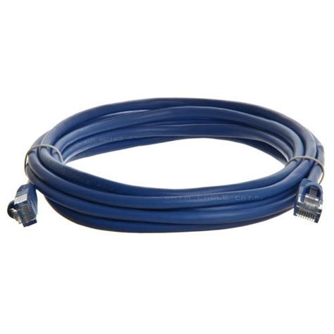 Cat5e Network Ethernet Cable - Blue - 10 ft | Ethernet cable ...