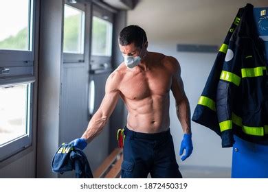 234 Naked Fireman Images Stock Photos Vectors Shutterstock