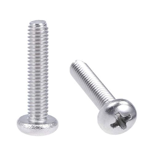 Stainless Steel Grade Philips Pan Head Combination Screw For