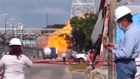 Reportan Explosi N En Complejo Petroqu Mico Morelos De Coatzacoalcos