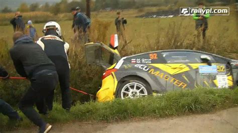 VIDEO Akcja wyciągania Gacy Tarmac Masters Rally Radków 2021