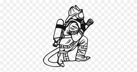 Fire Truck Clipart Firefighter Hose - Hose Clipart Black And White ...