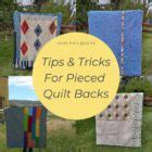 How To Piece Your Quilt Back Aunt Ems Quilts