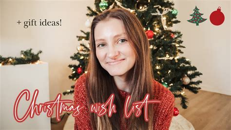 My Christmas Wishlist 2022 🎄 T Ideas Youtube