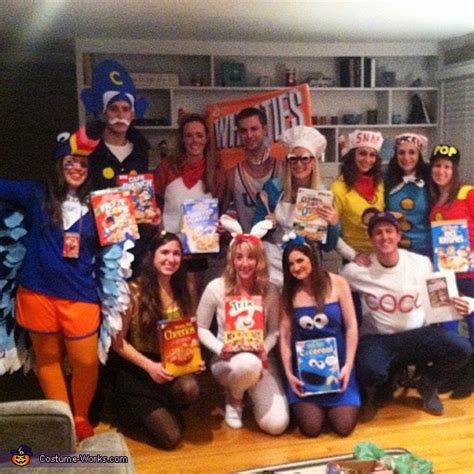 Cereal Character Mascots Group Costume