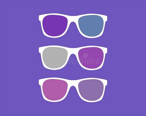 Classic Vintage Sunglasses Realistic Isolated Vector Illustration