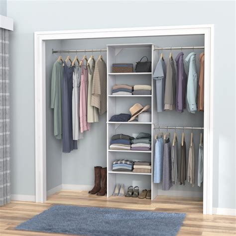 ClosetMaid SuiteSymphony 60" W - 120" W Closet System Starter Kit ...