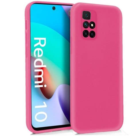 Cool Funda Silicona Rosa Para Xiaomi Redmi 10 PcComponentes