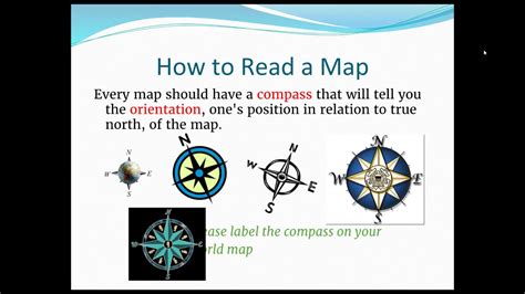 How To Read A Map Youtube