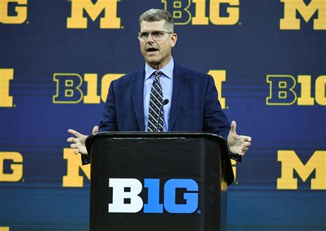 Michigan Football Coach Jim Harbaugh S Suspension Agreement Called Off Per Report