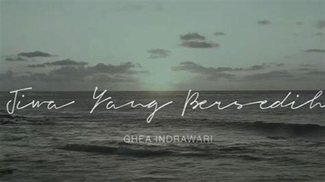 kunci gitar jiwa  bersedih ghea indrawari menangislah  kau
