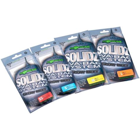 Kit Pungi PVA Incarcator Korda Solidz PVA Bag System Slow Melt