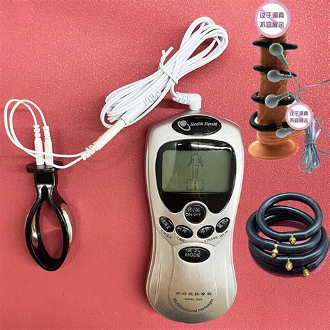 Men Plug E Stim Torpedo Therapy Pulse Device Ring Anal Butt Plug Sex Toys Ebay