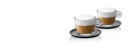 Nespresso View Collection Cappuccino Cups And Saucers Set Of 2 Brand