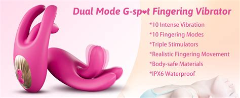 Amazon G Spot Clitoral Finger Vibrator For Women Adult Sex Toys