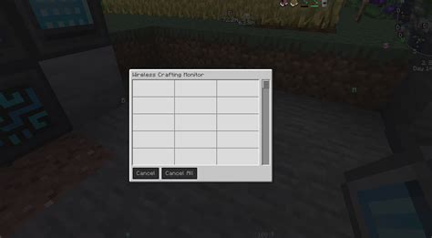 Refined storage Wireless Crafting Monitor Help : r/feedthebeast